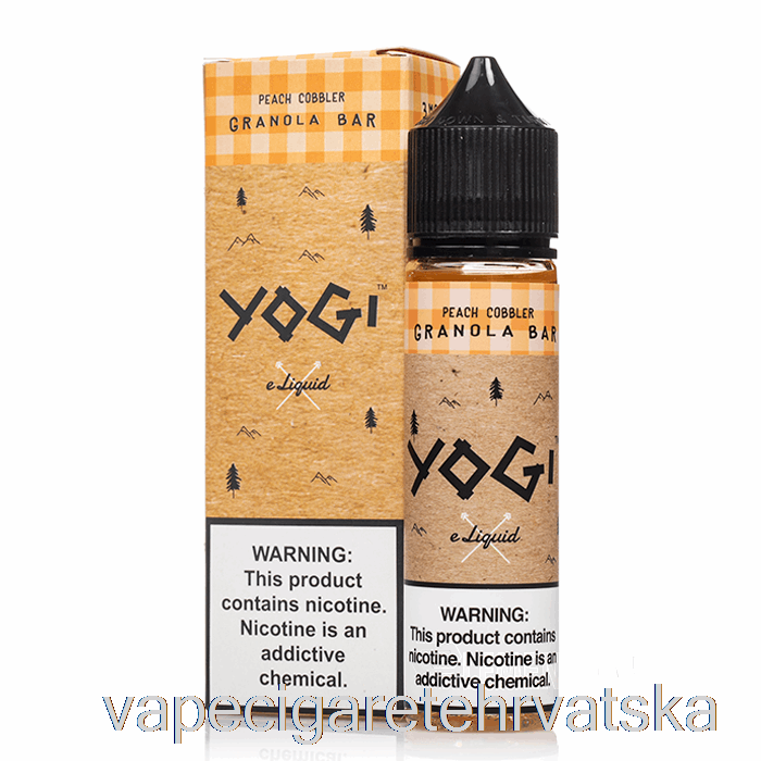 Vape Cigarete Peach Cobbler Granola Bar - Yogi E-tekućina - 60 Ml 3 Mg